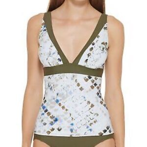 DKNY NWT size XL tankini swim top